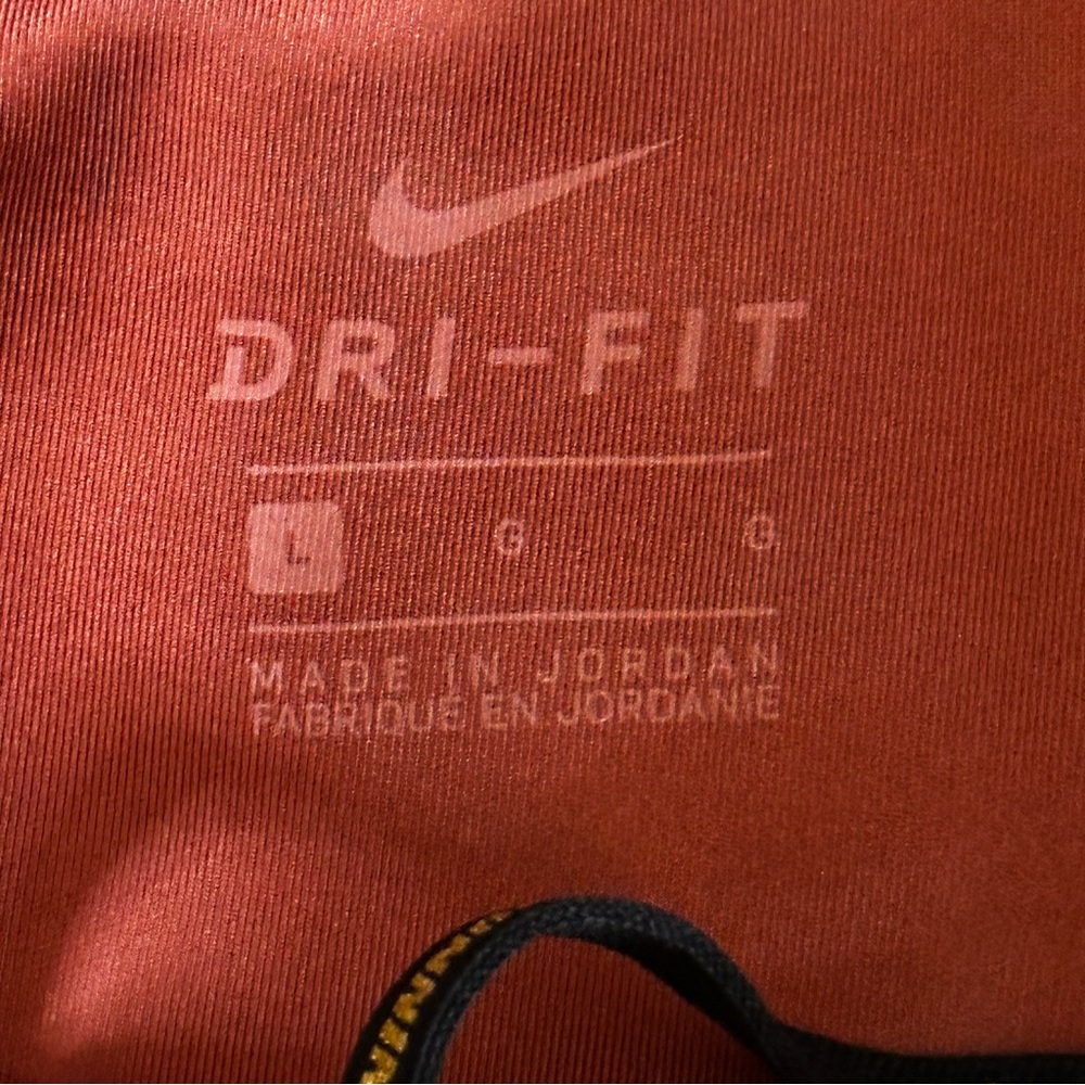 Nike Icon Clash Fast women’s running tights size large - gold and clay red - Picture 2 of 13